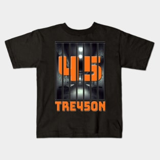 Orange 45 TRE45ON Kids T-Shirt